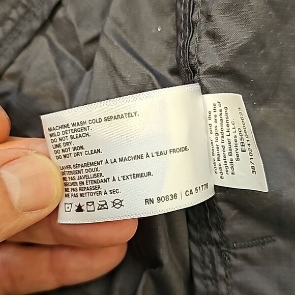 Eddie Bauer mensTL 100%nylon size Large - Picture 9 of 10